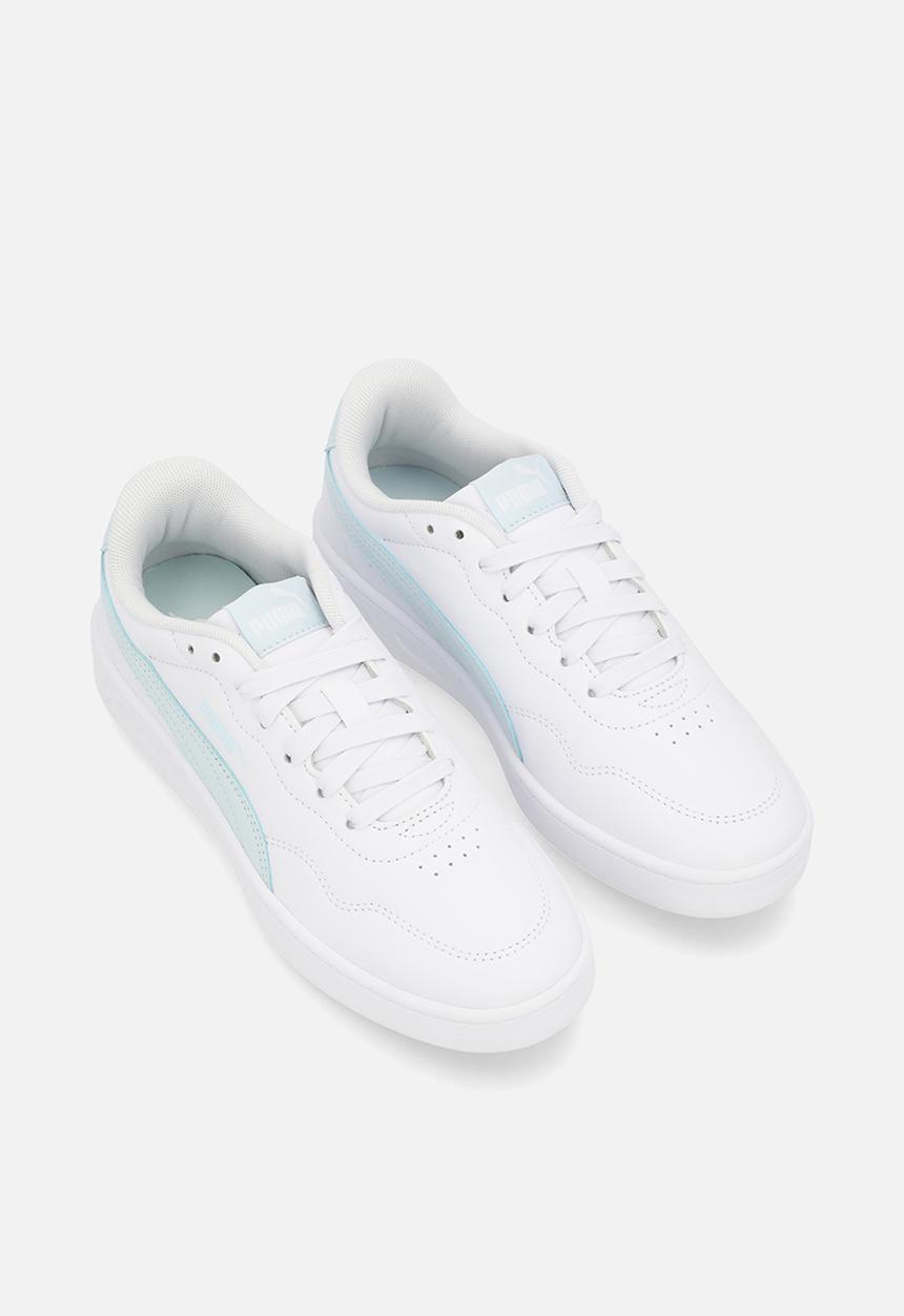 PUMA - Court Lally Jr-Puma White-Peaceful Blue