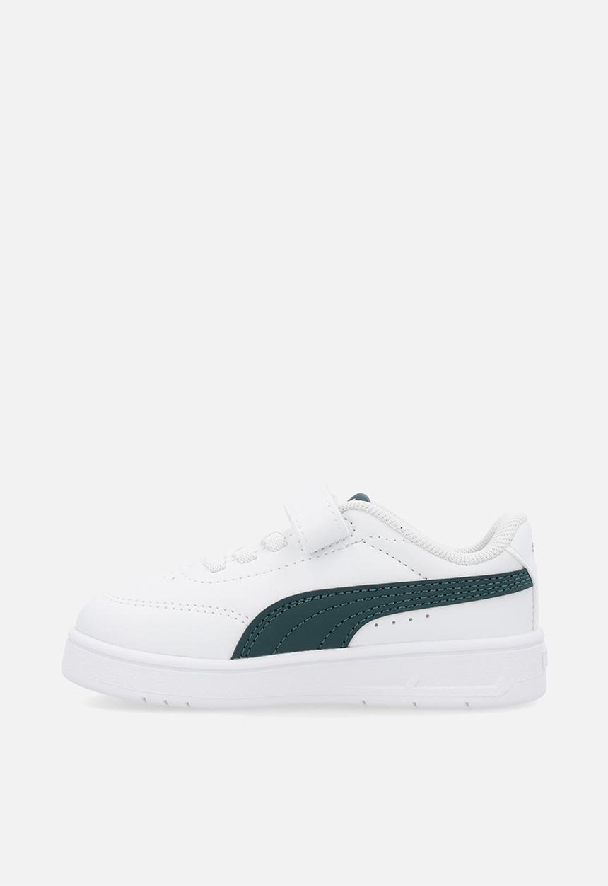 PUMA - Court Classic Clean Ac+ Inf-Puma White/Archive Green