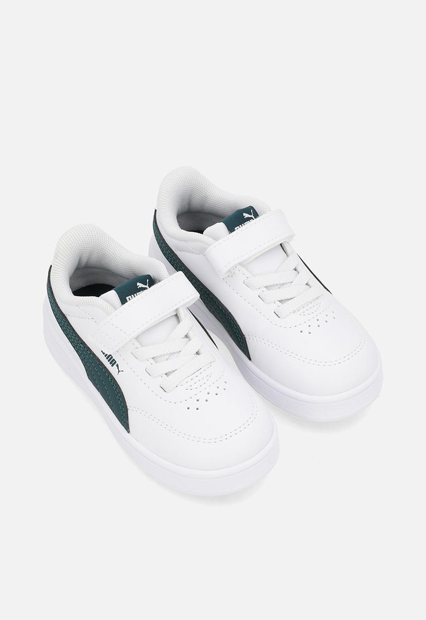 PUMA - Court Classic Clean Ac+ Inf-Puma White/Archive Green
