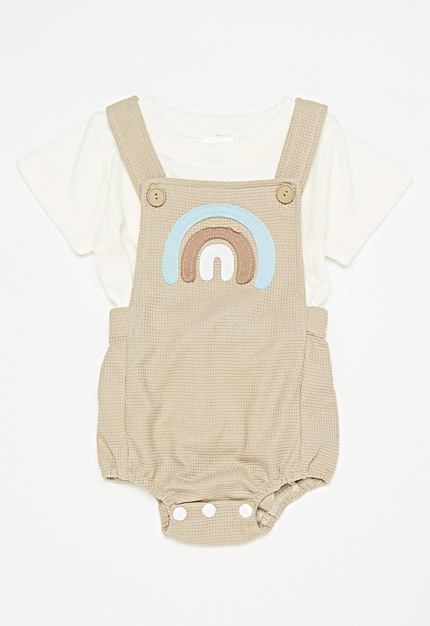 Pop Candy - Romper set - beige