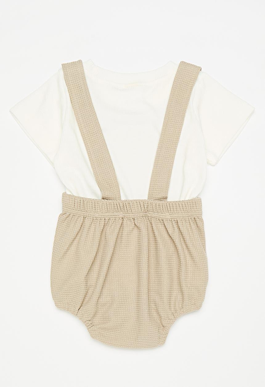 Pop Candy - Romper set - beige