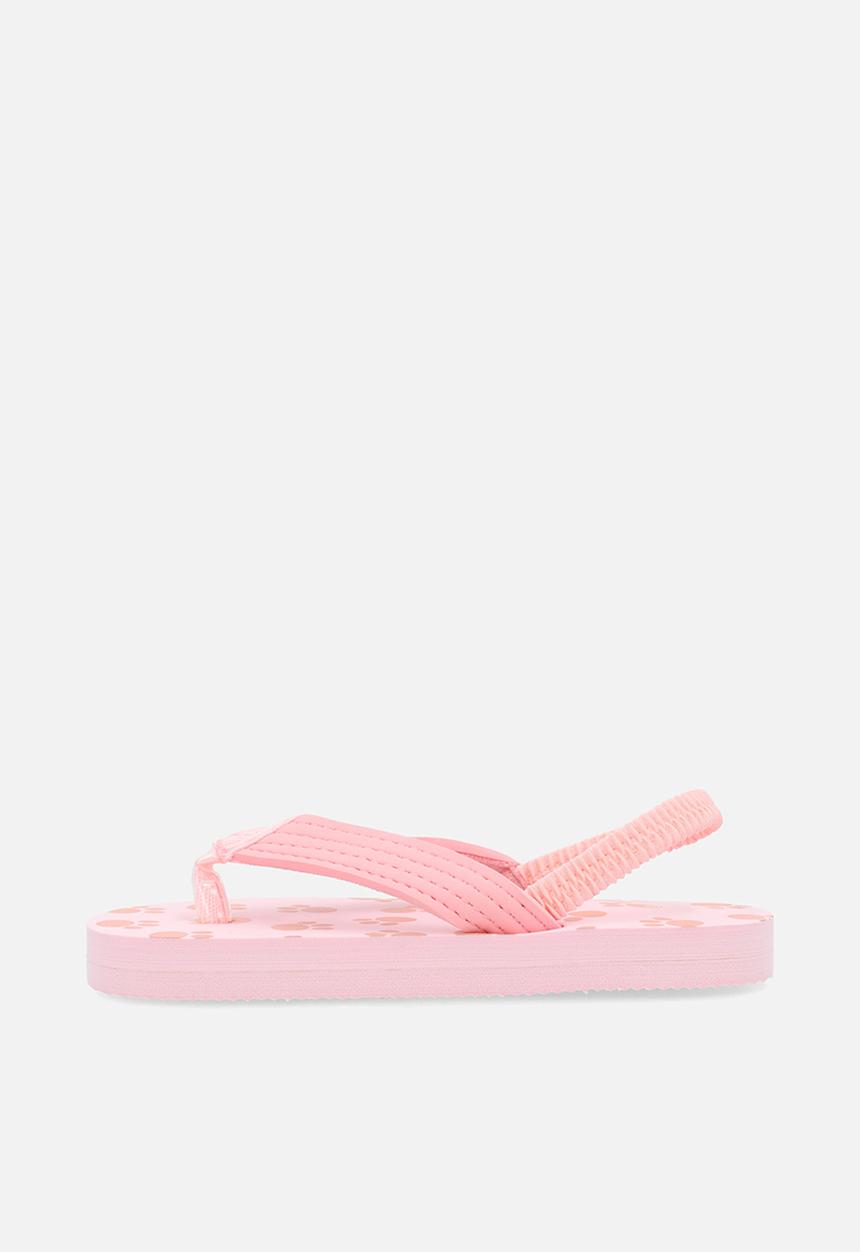 Pop Candy - Printed thong sandals - pink