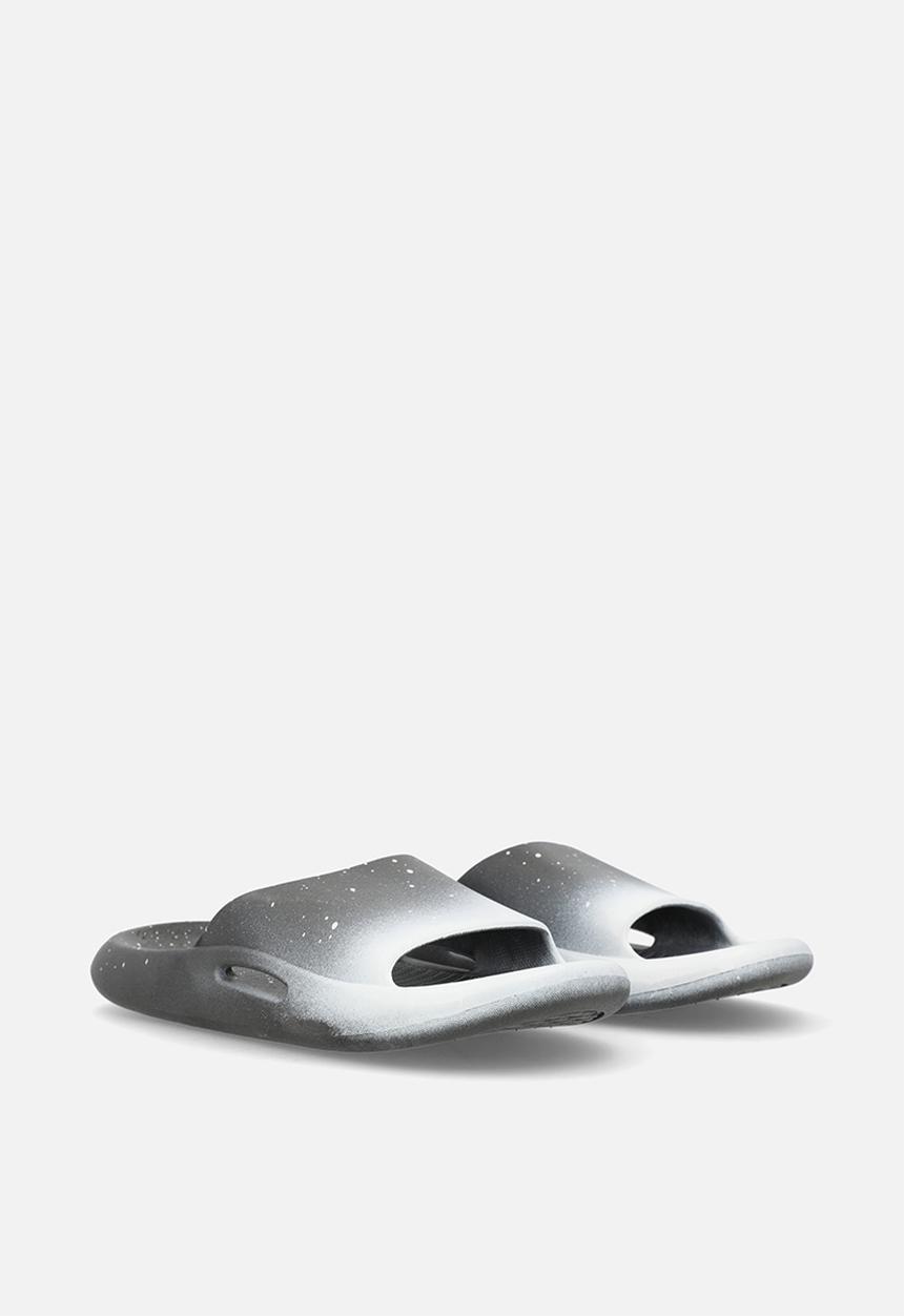 Pop Candy - Ombre slide sandals - black