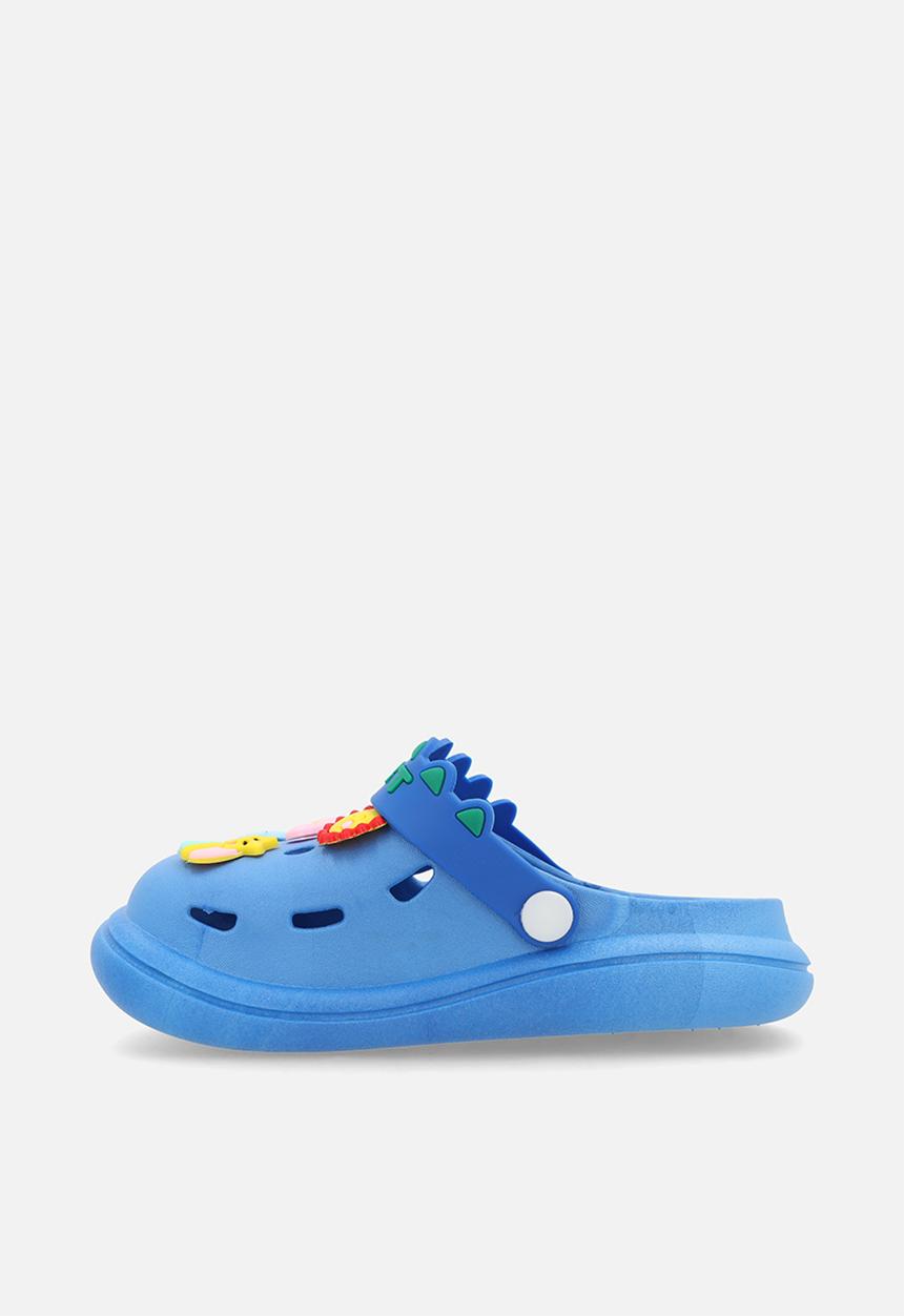Pop Candy - Closed toe slides - royal blue