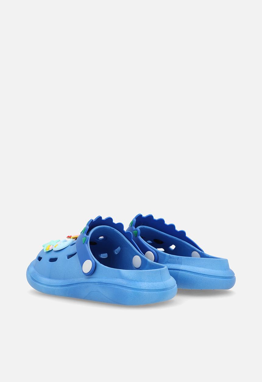 Pop Candy - Closed toe slides - royal blue