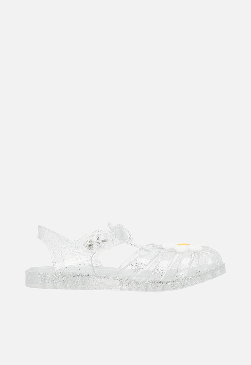Pop Candy - Caged jelly sandals - clear