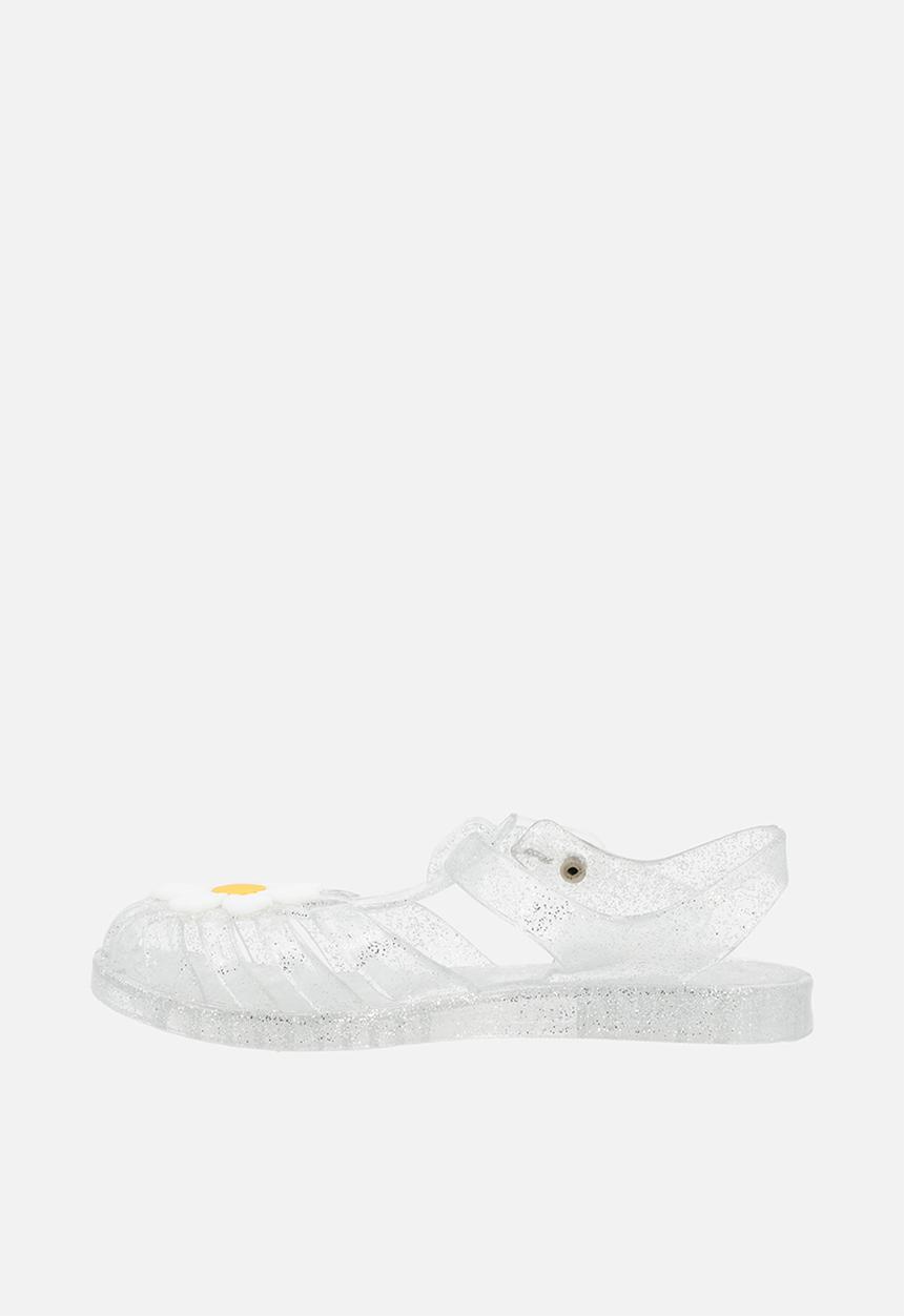 Pop Candy - Caged jelly sandals - clear