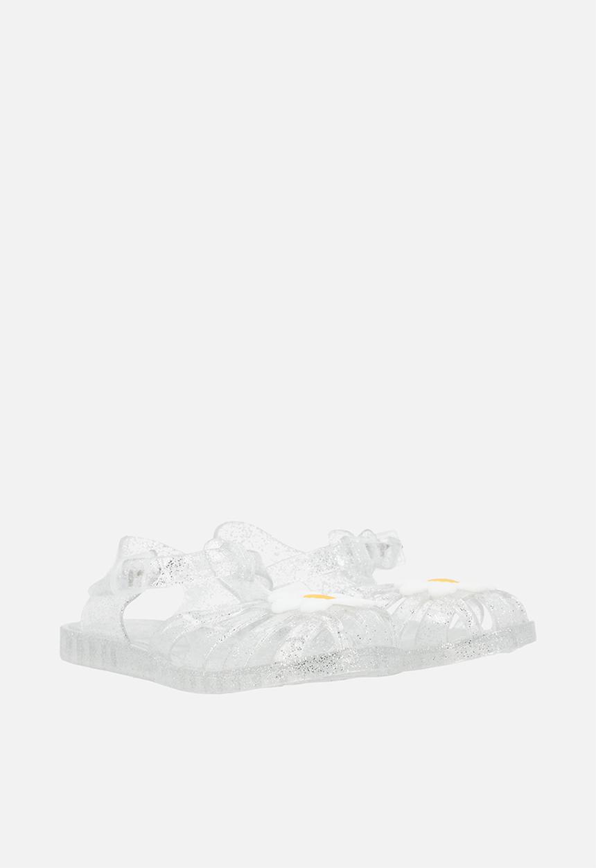 Pop Candy - Caged jelly sandals - clear