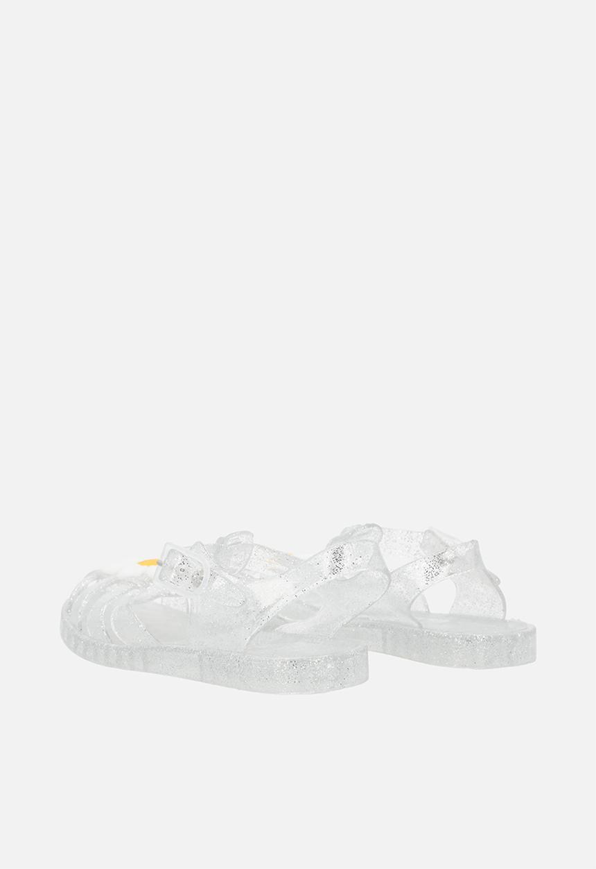 Pop Candy - Caged jelly sandals - clear