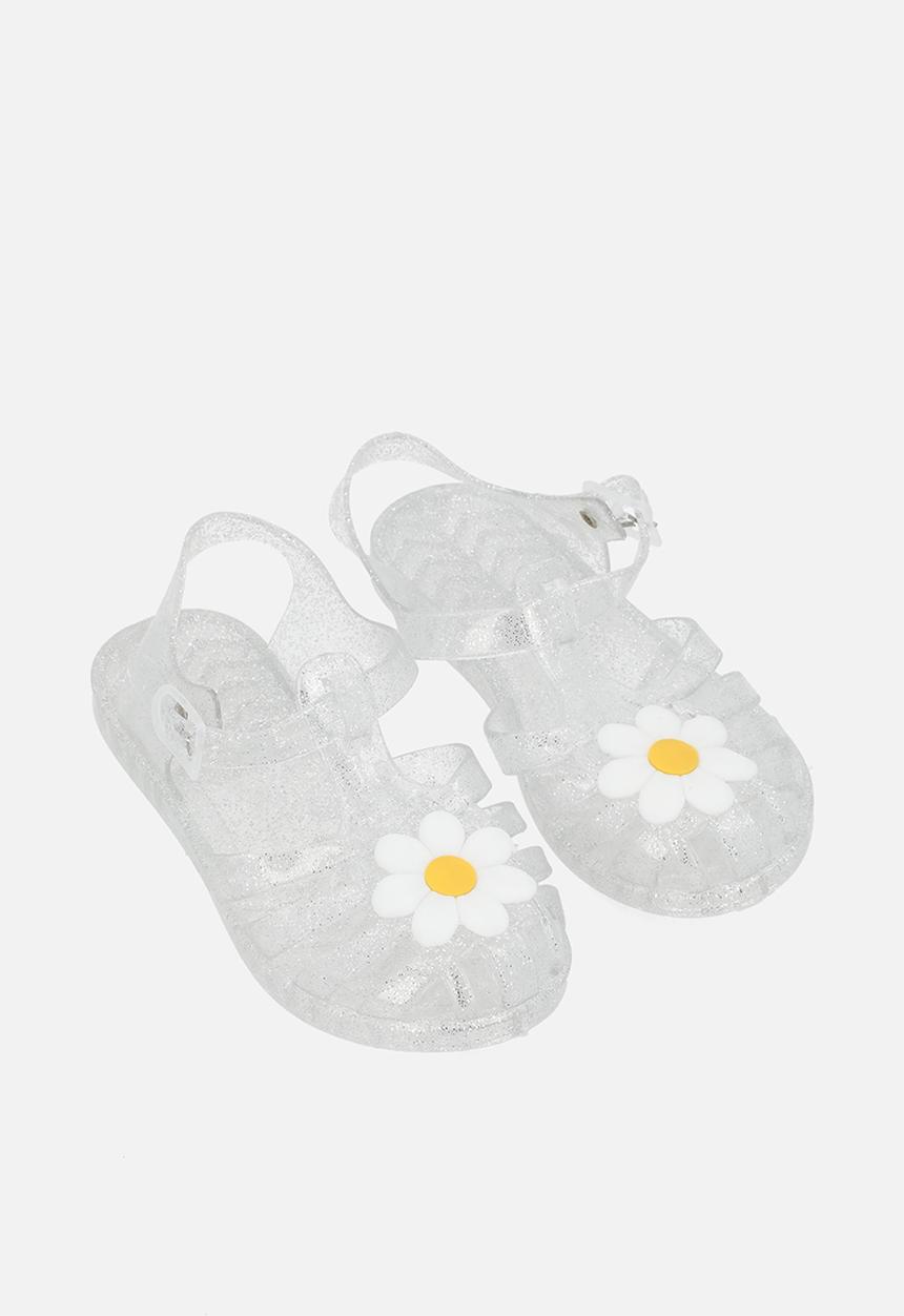 Pop Candy - Caged jelly sandals - clear