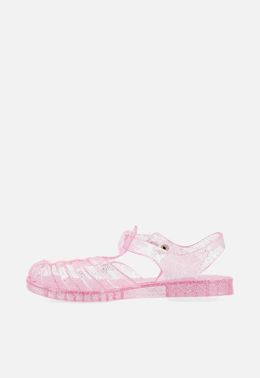 Pop Candy - Caged jelly sandals - transparent pink