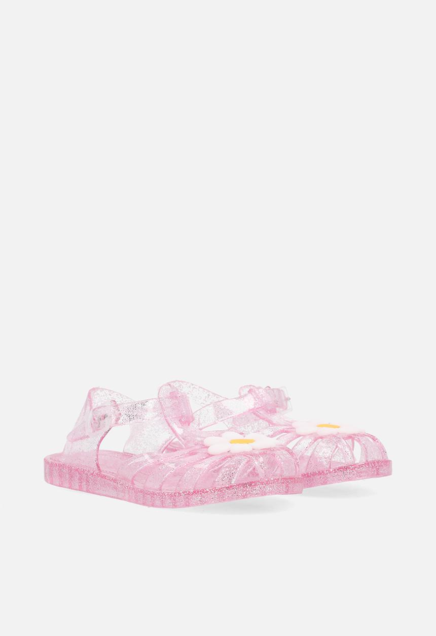 Pop Candy - Caged jelly sandals - transparent pink