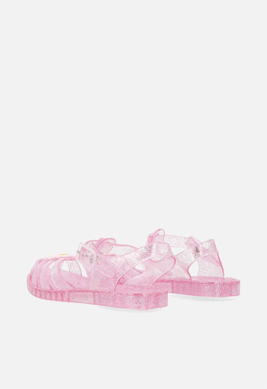 Pop Candy - Caged jelly sandals - transparent pink