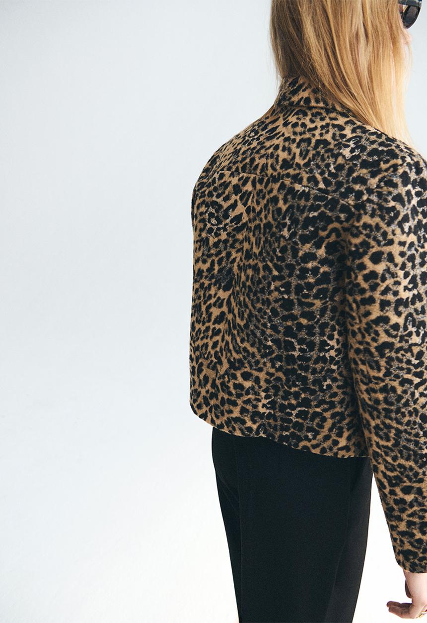 MANGO - Jacket anita - brown