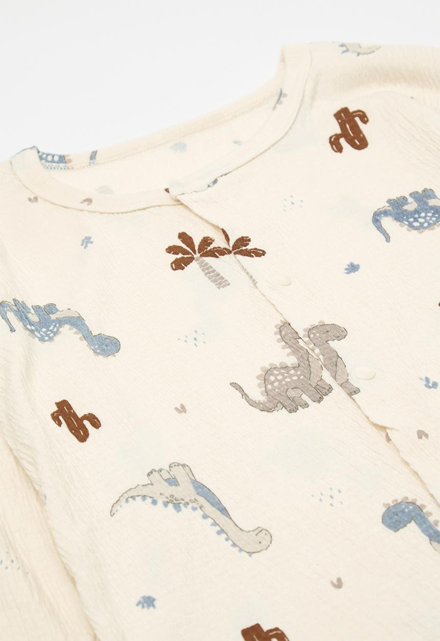 Pop Candy - Dino print pj set-multi