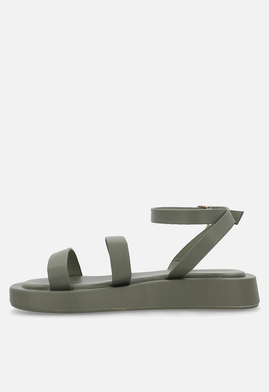 Viabeach - COCONUT 34 Thick Double Strap Sandal - Khaki