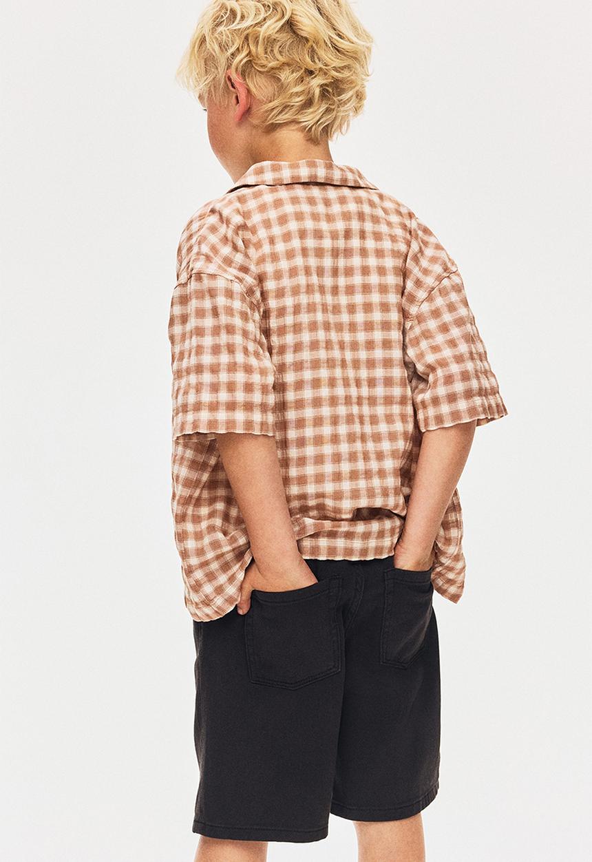 H&M - Twill shorts - black
