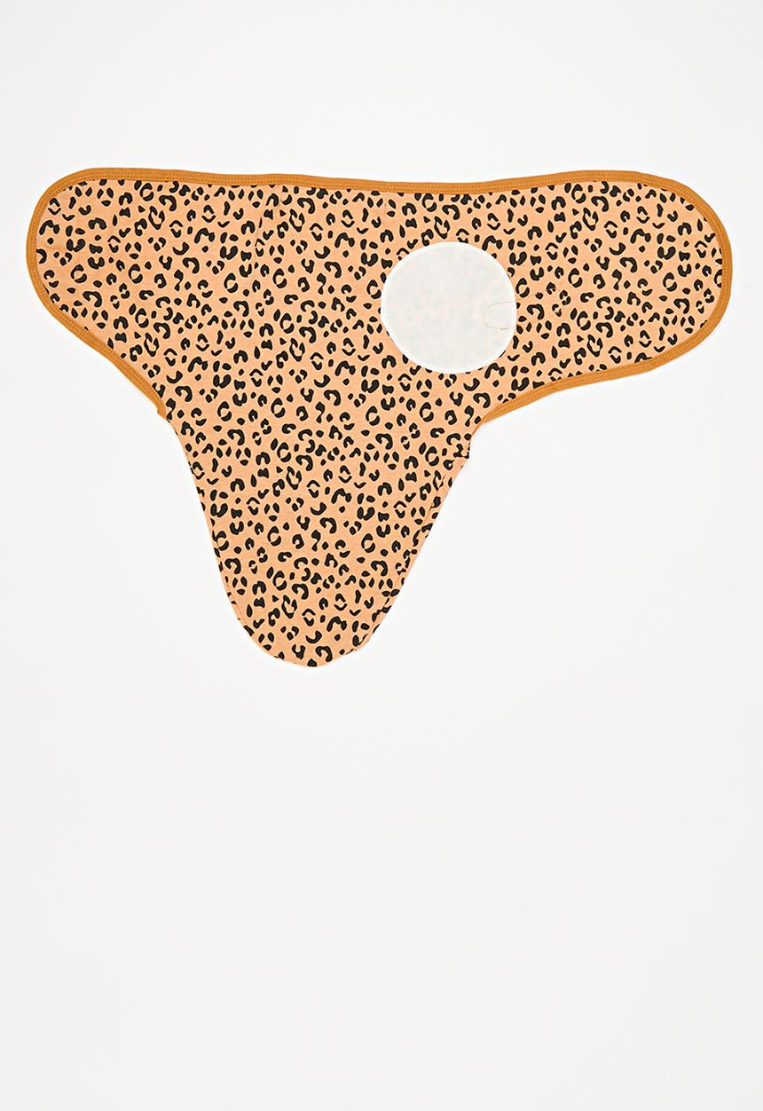 Pop Candy - Printed swaddle and headwrap set - brown