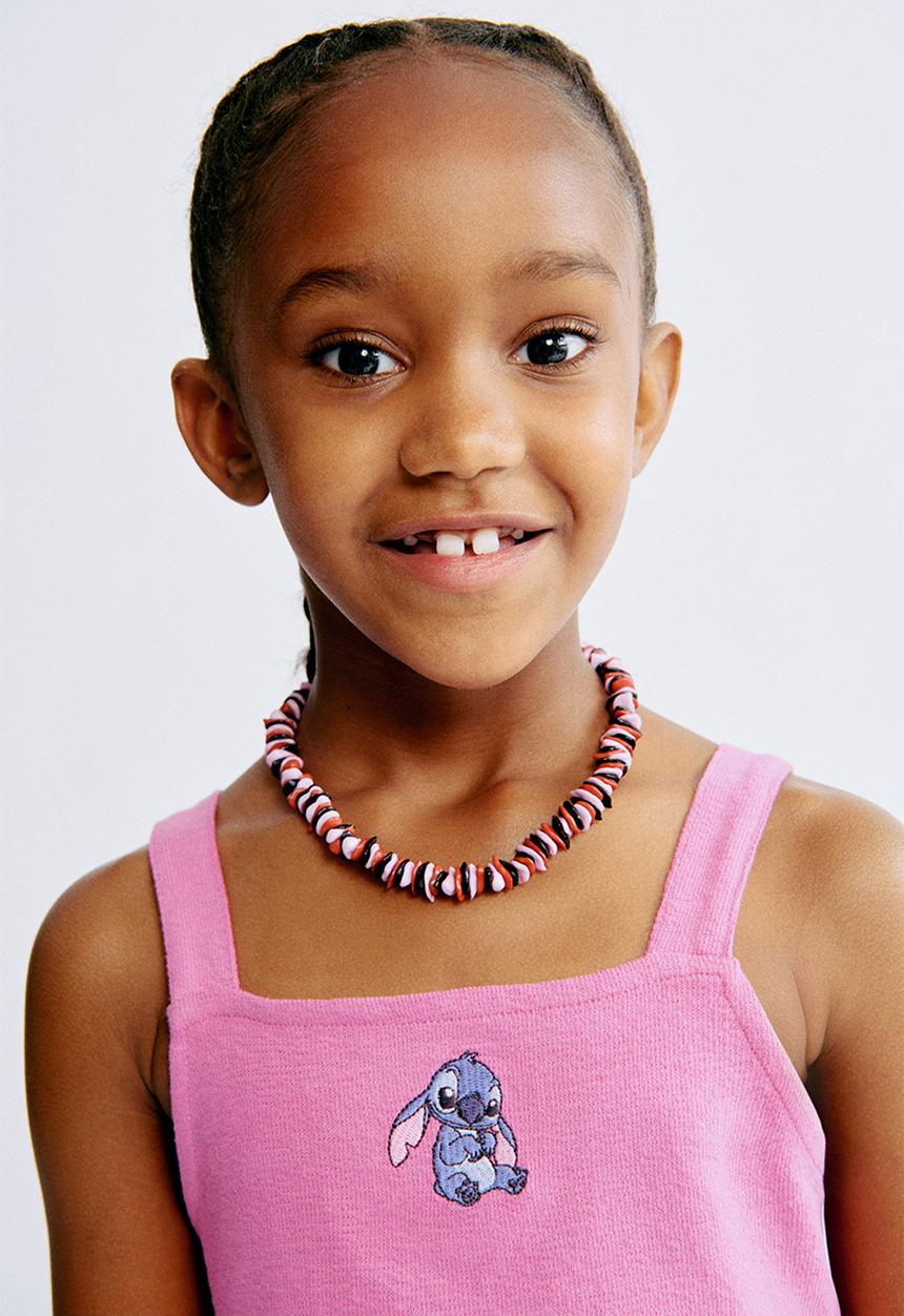 H&M - 2-piece sweatshirt set - pink/lilo & stitch