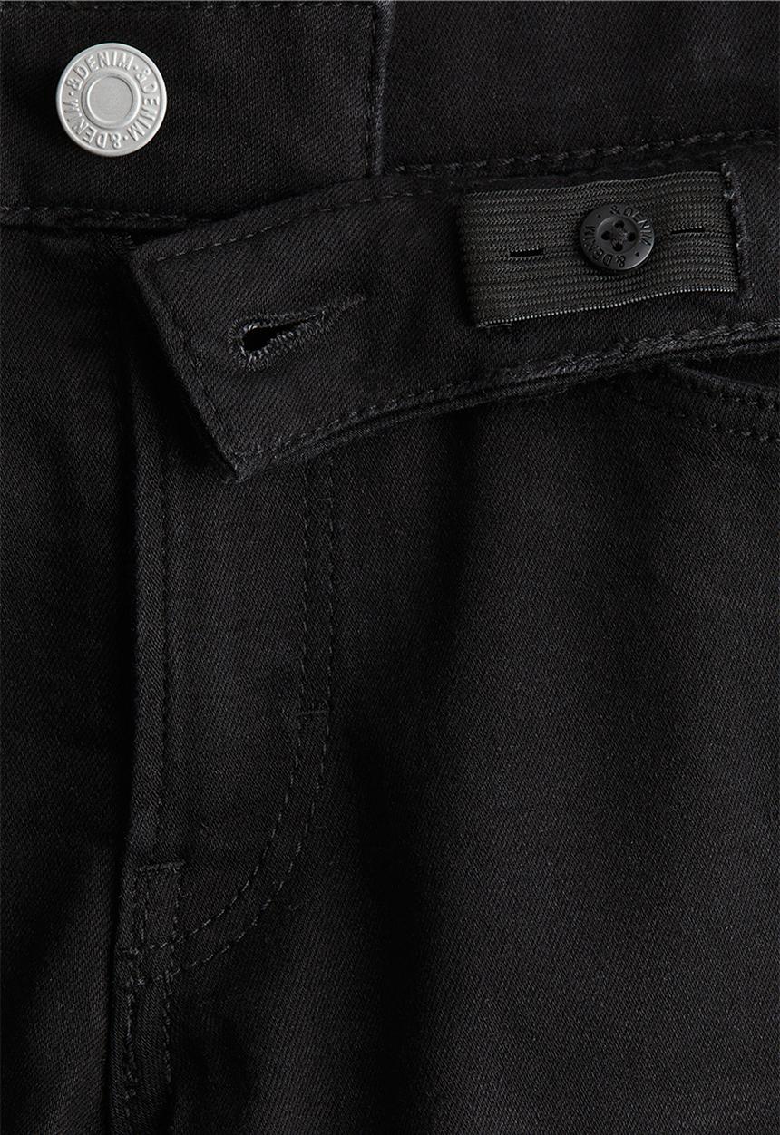 H&M - Denim shorts - black