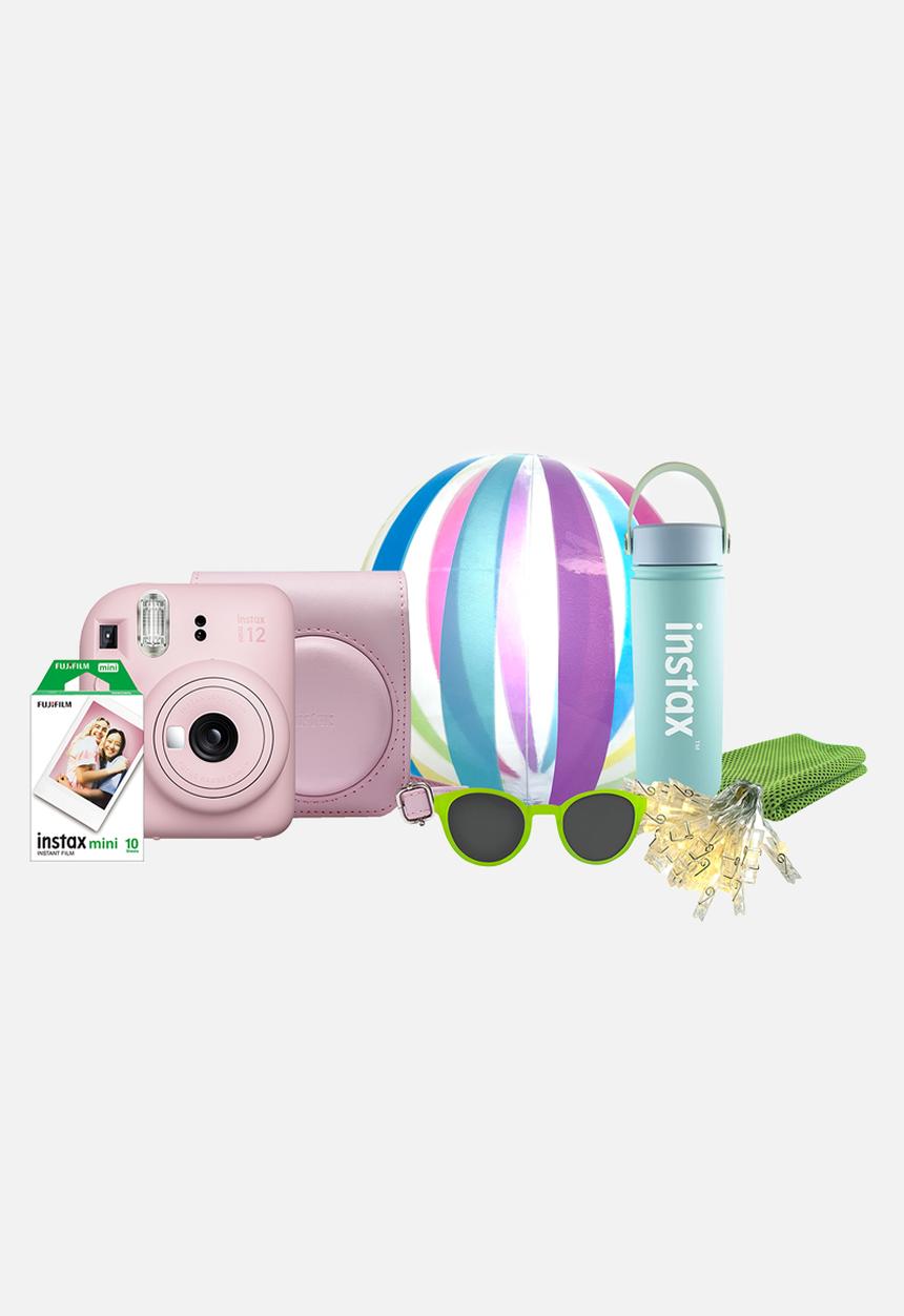 Fujifilm - Instax mini 12 Festive Kit - Pink