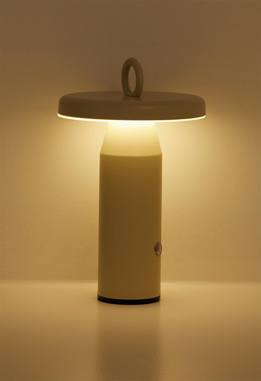 Arc + hue - Ella Rechargeable LED Lamp - Cream