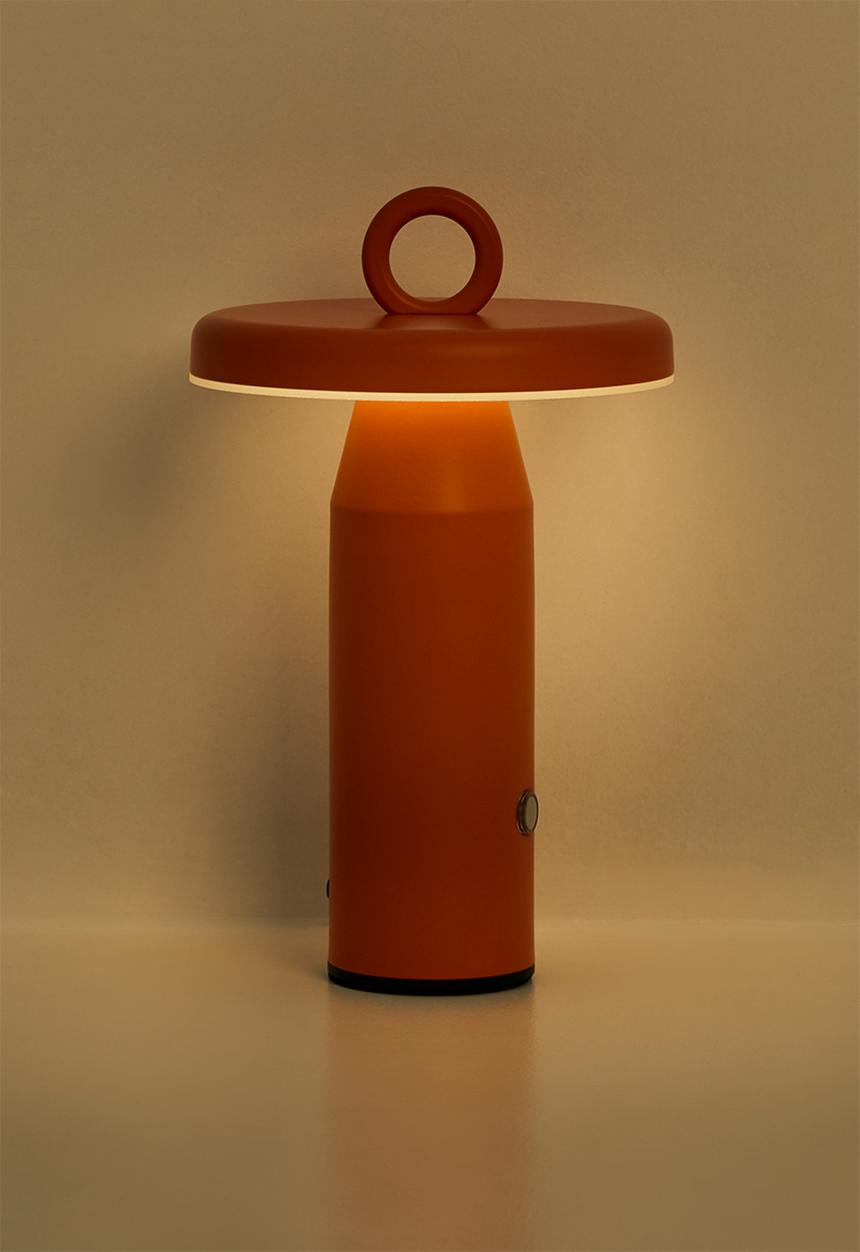 Arc + hue - Ella Rechargeable LED Lamp - Orange
