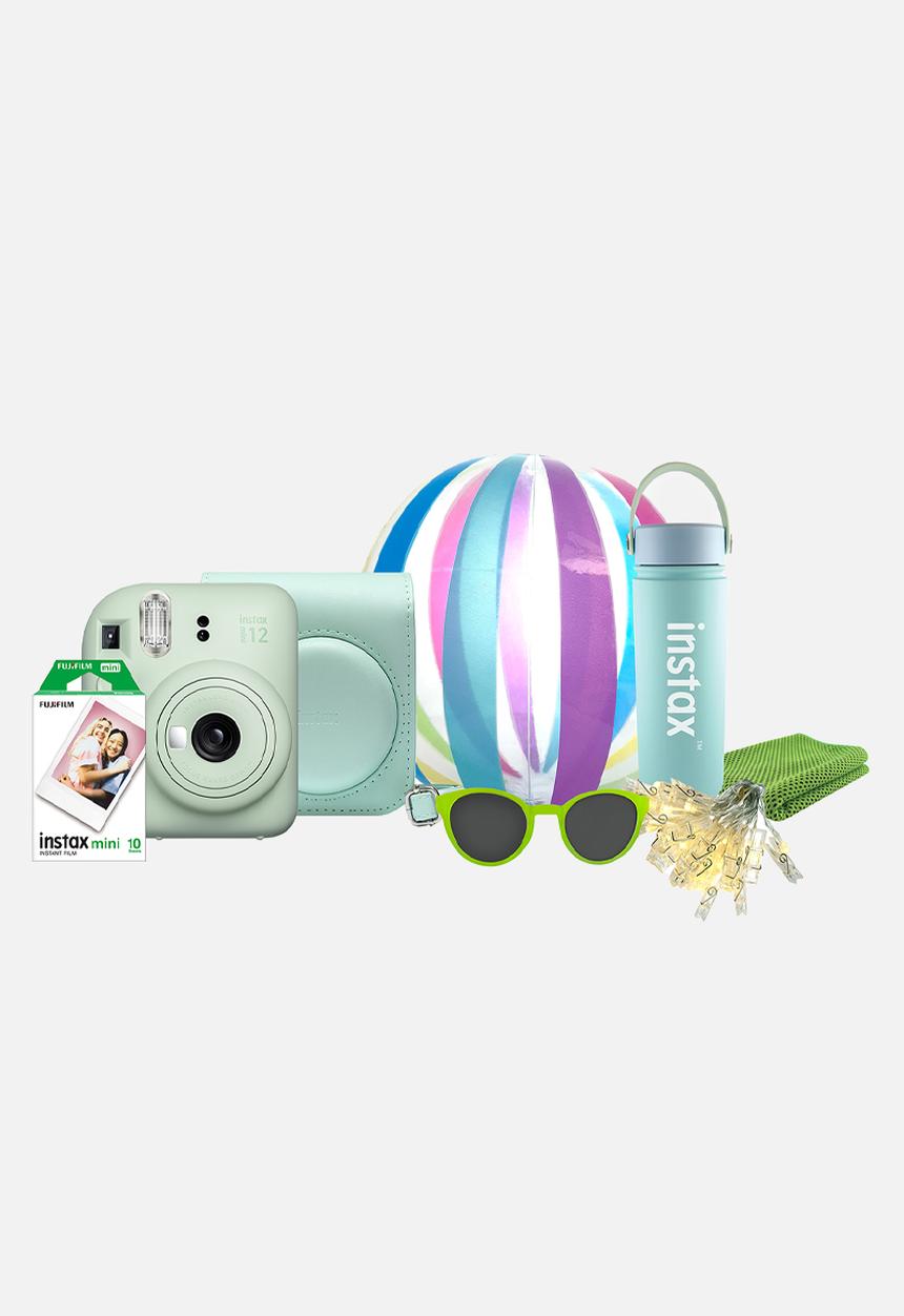 Fujifilm - Instax mini 12 Festive Kit - Mint Green