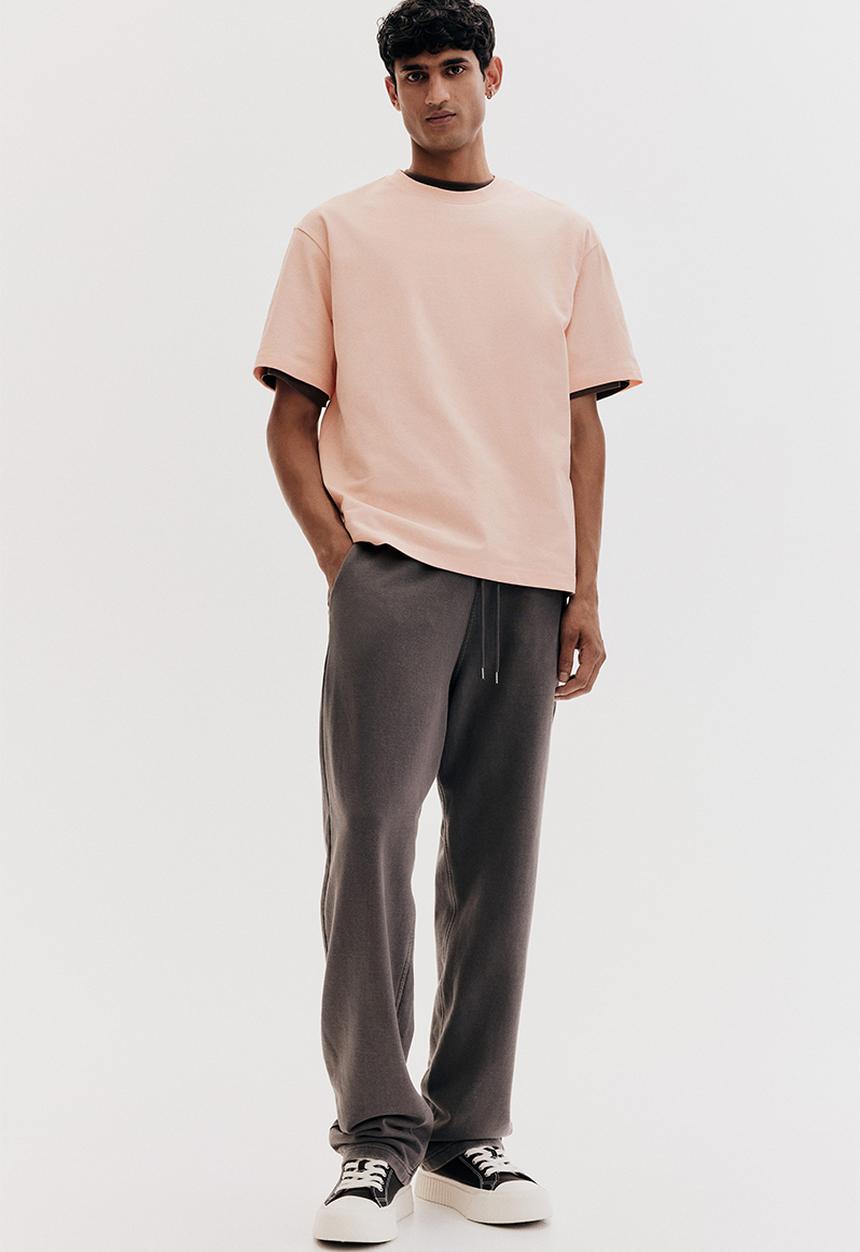 H&M - Loose fit t-shirt - peach pink