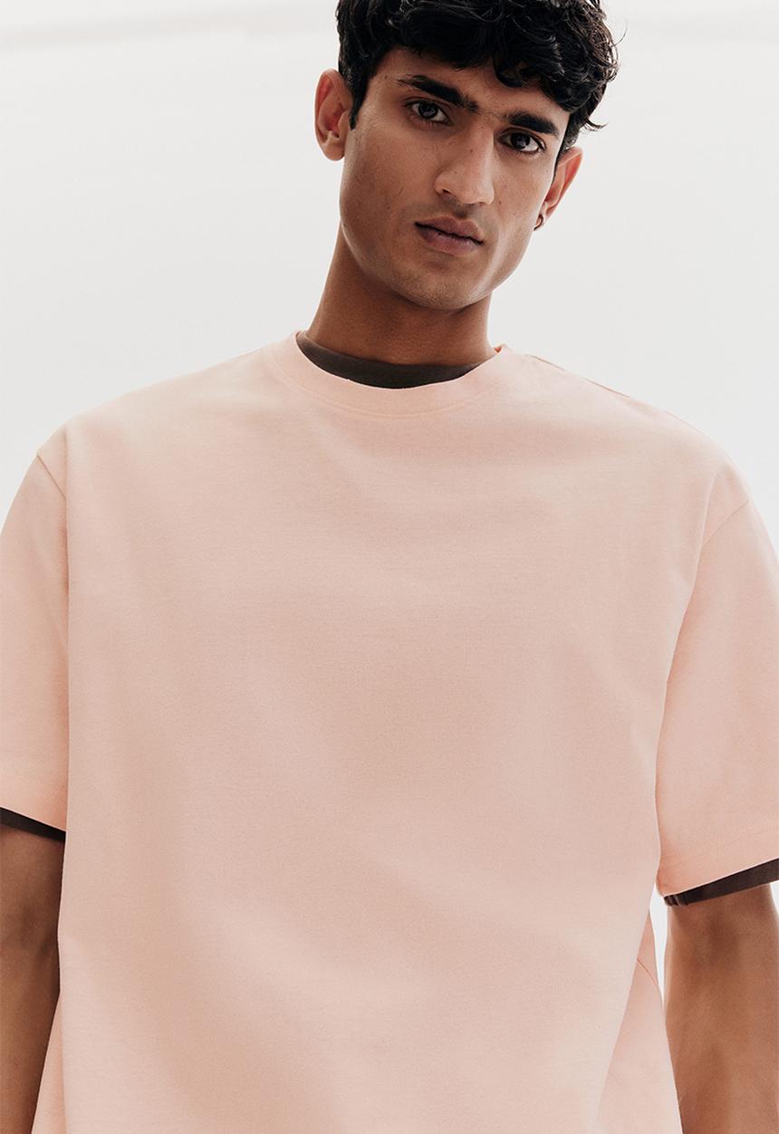 H&M - Loose fit t-shirt - peach pink