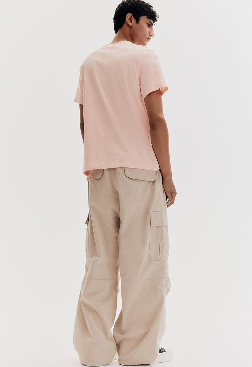 H&M - Regular fit t-shirt - pink