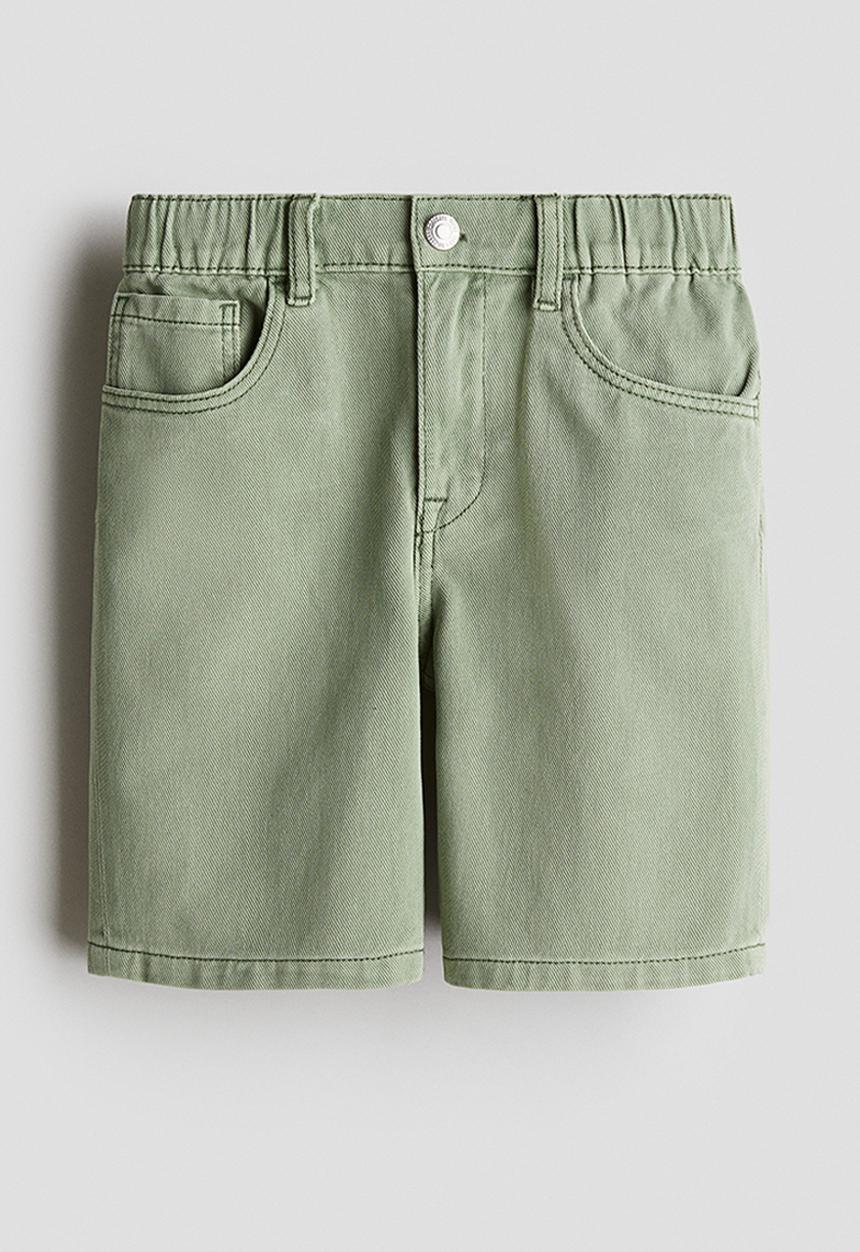 H&M - Twill shorts - khaki green
