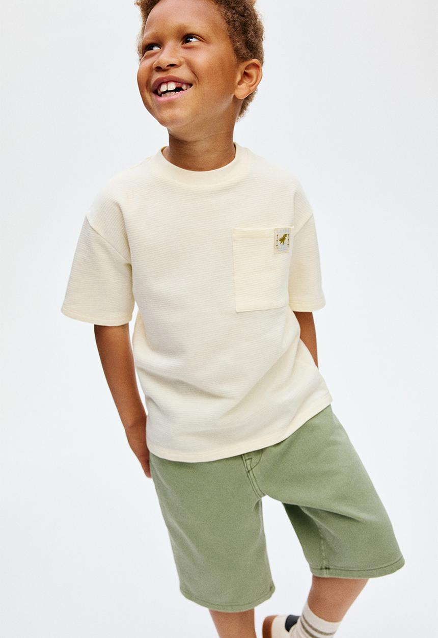 H&M - Twill shorts - khaki green