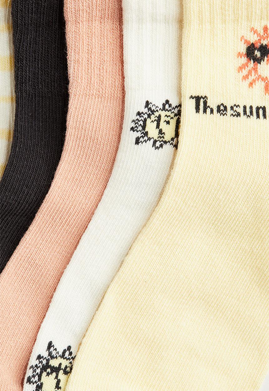 H&M - Ankle socks - yellow suns