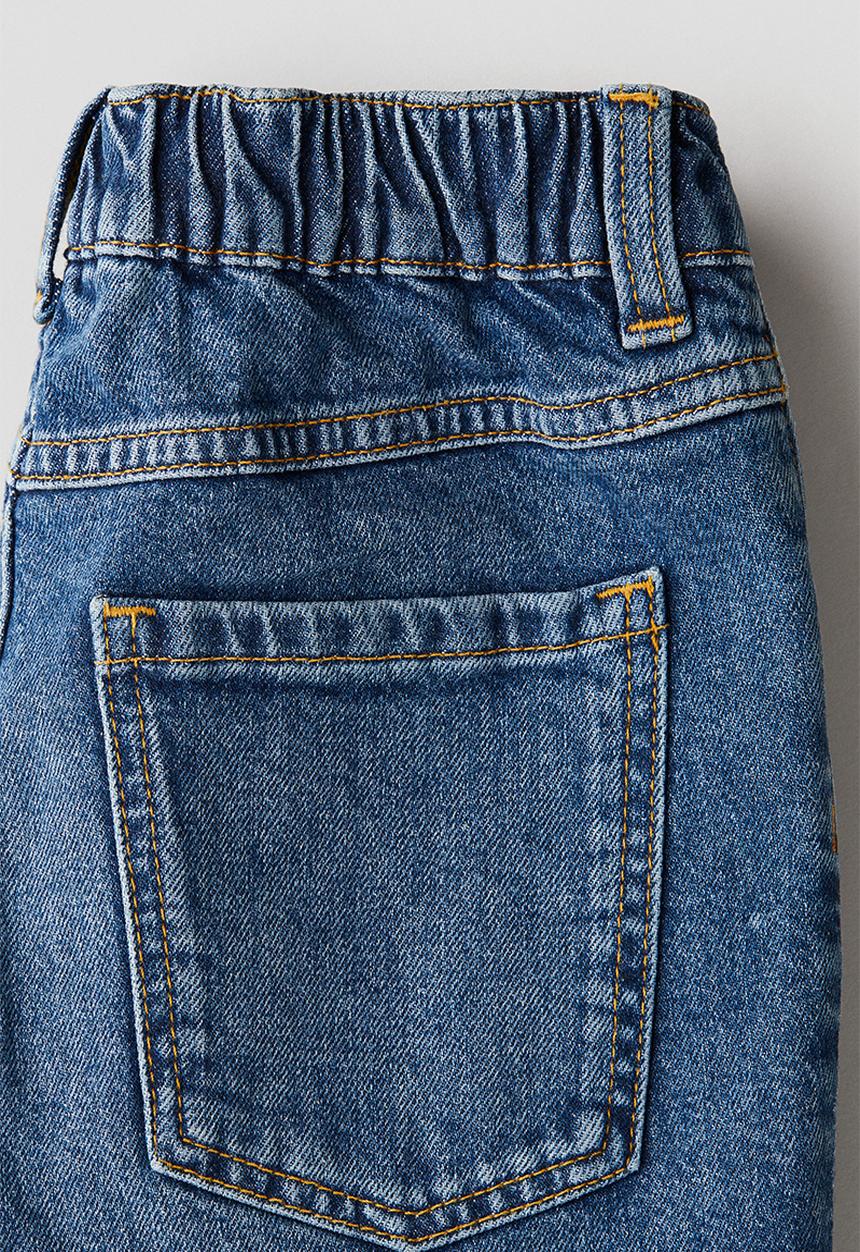 H&M - Loose fit denim shorts - denim blue