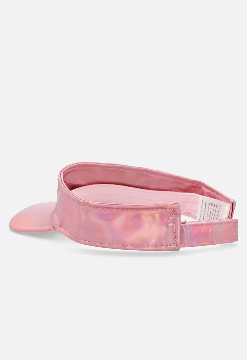 Pop Candy - Mettalic visor cap-pink