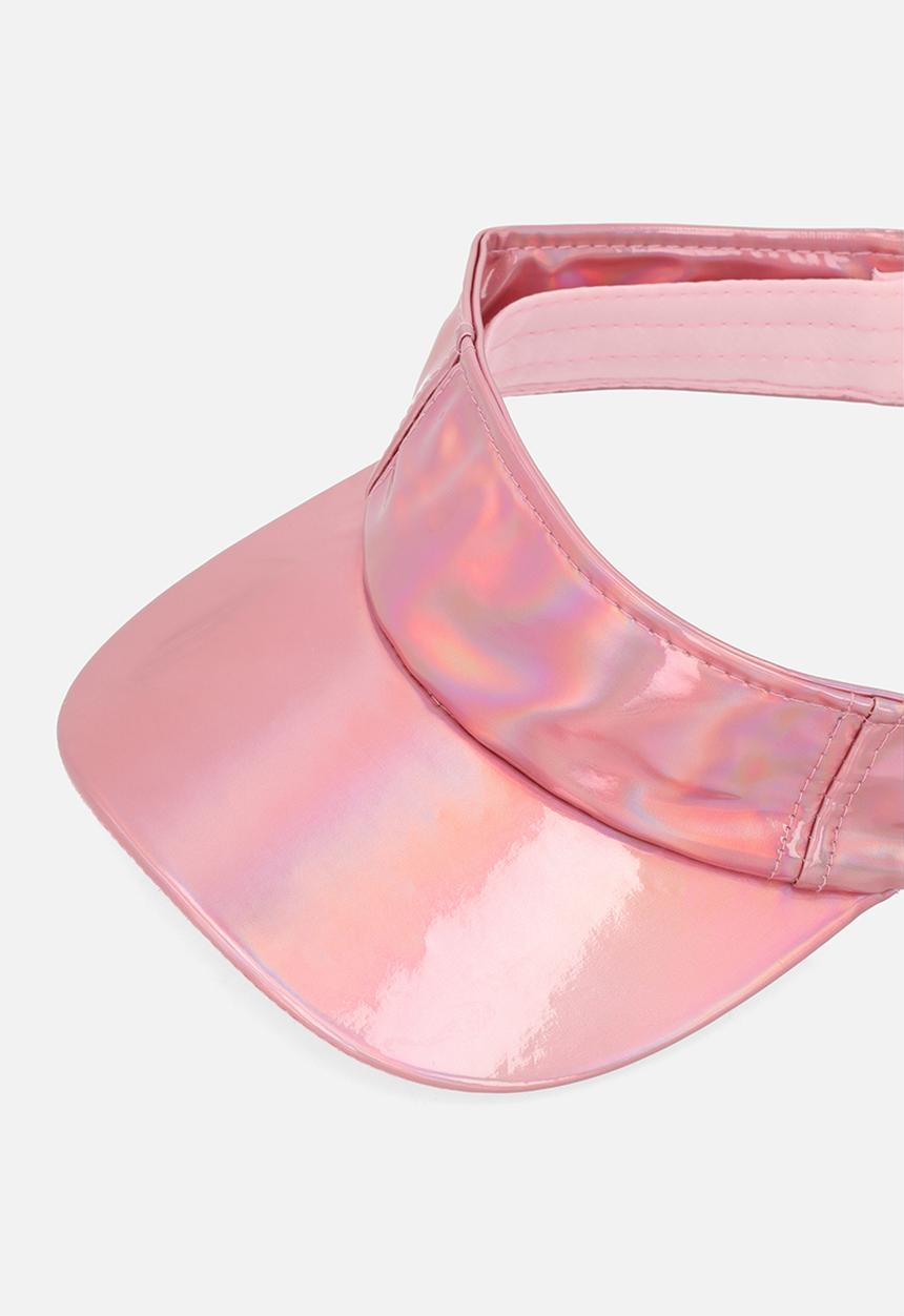 Pop Candy - Mettalic visor cap-pink