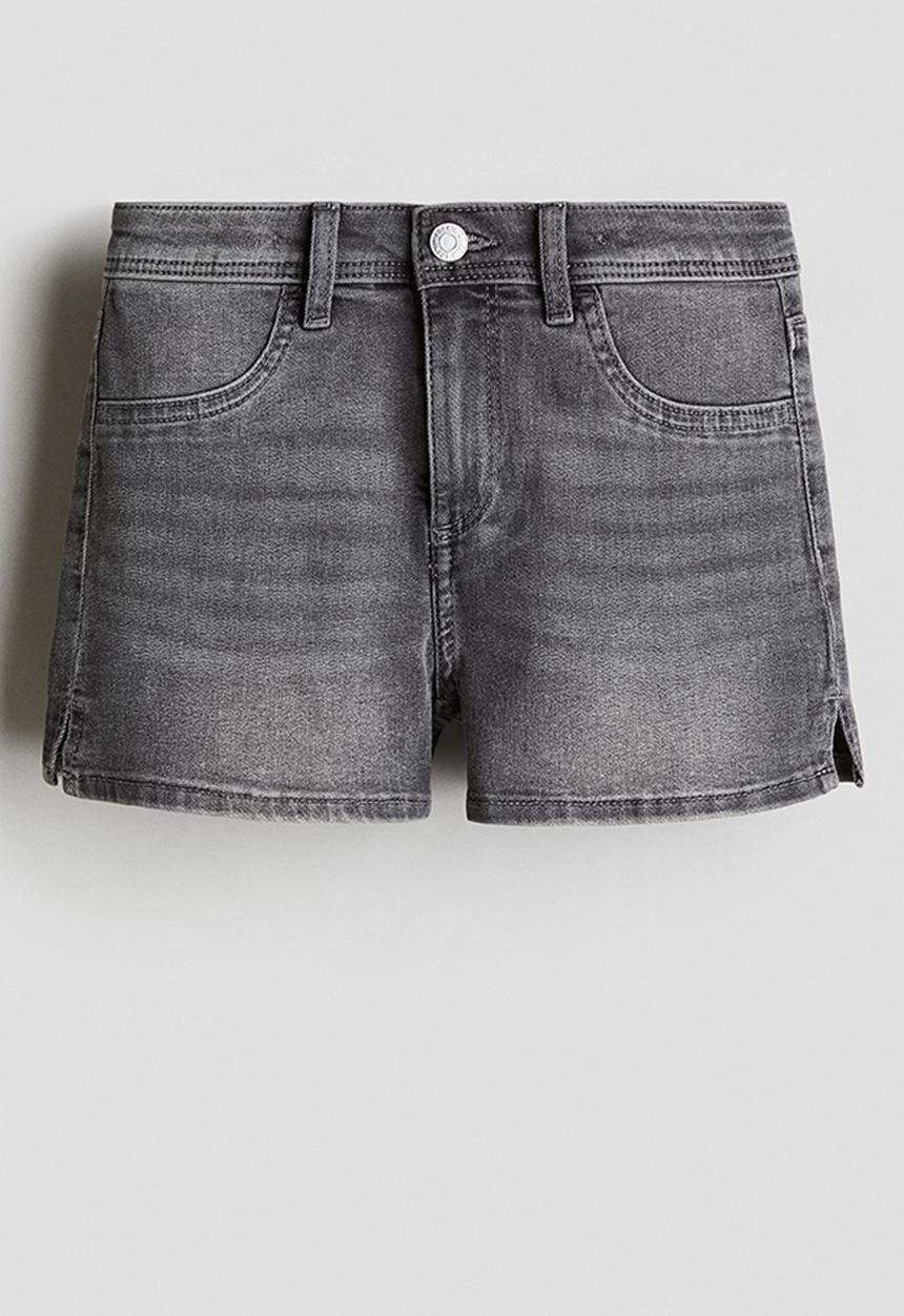 H&M - Denim shorts - dark grey