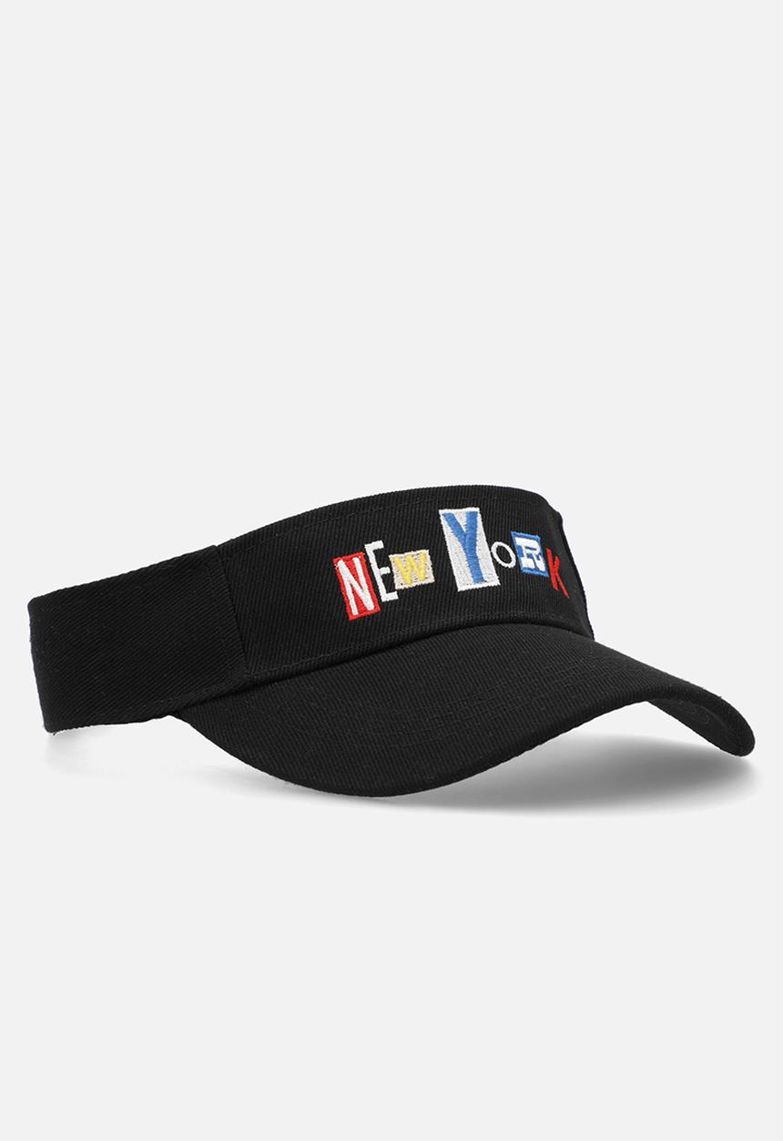 Pop Candy - New york visor -black
