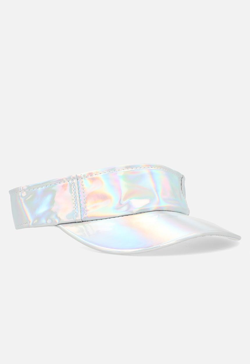 Pop Candy - Mettalic visor cap-silver