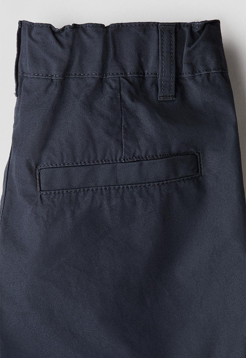 H&M - Cotton chino shorts - navy blue
