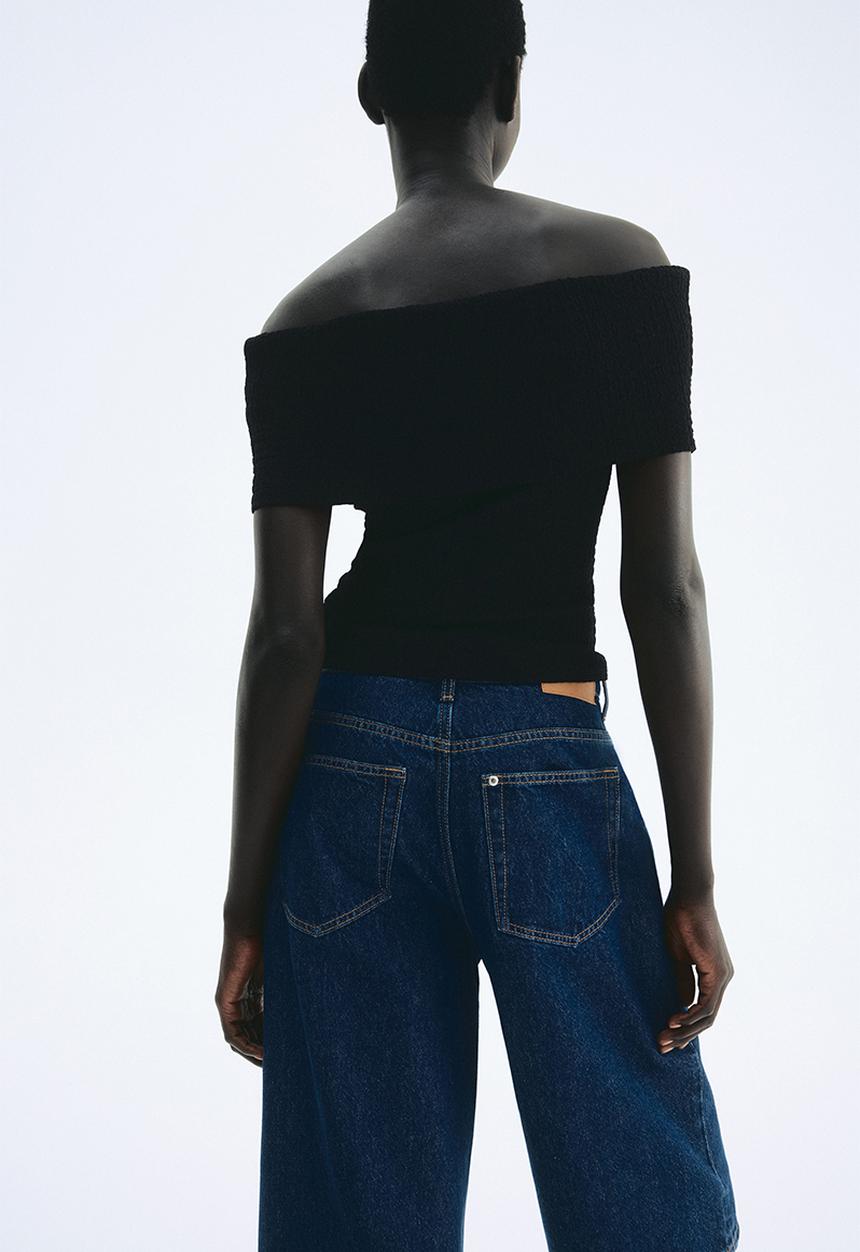 H&M - Off-the-shoulder top - black