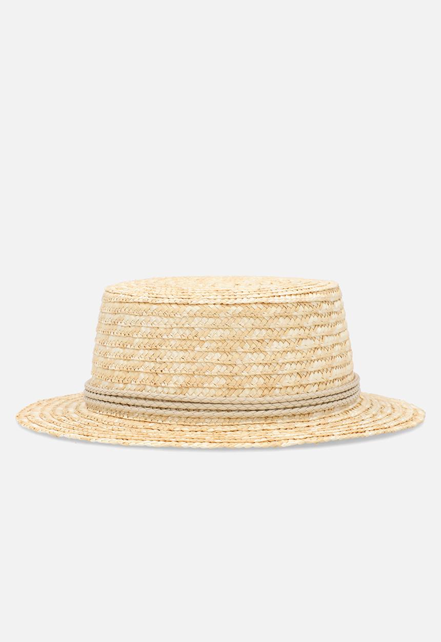 Pop Candy - Straw hat-brown