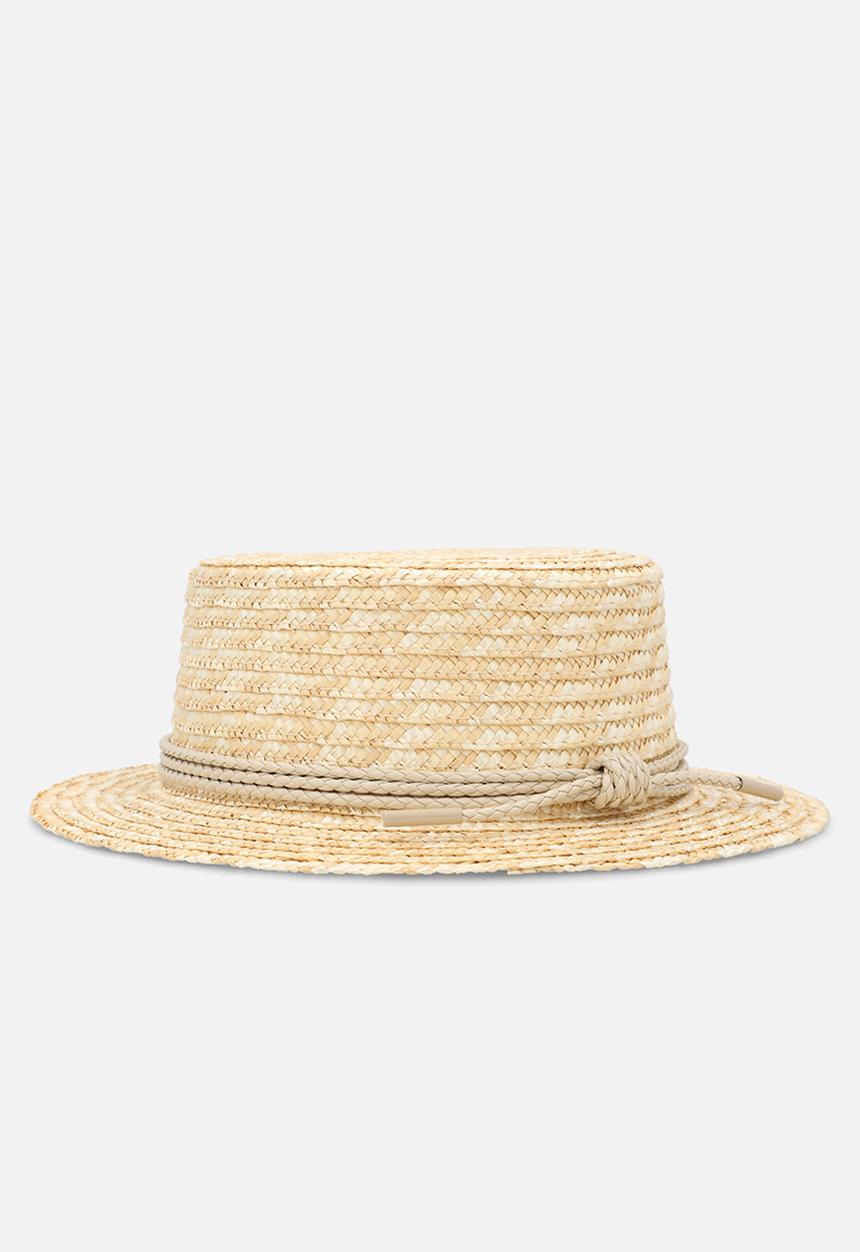 Pop Candy - Straw hat-brown