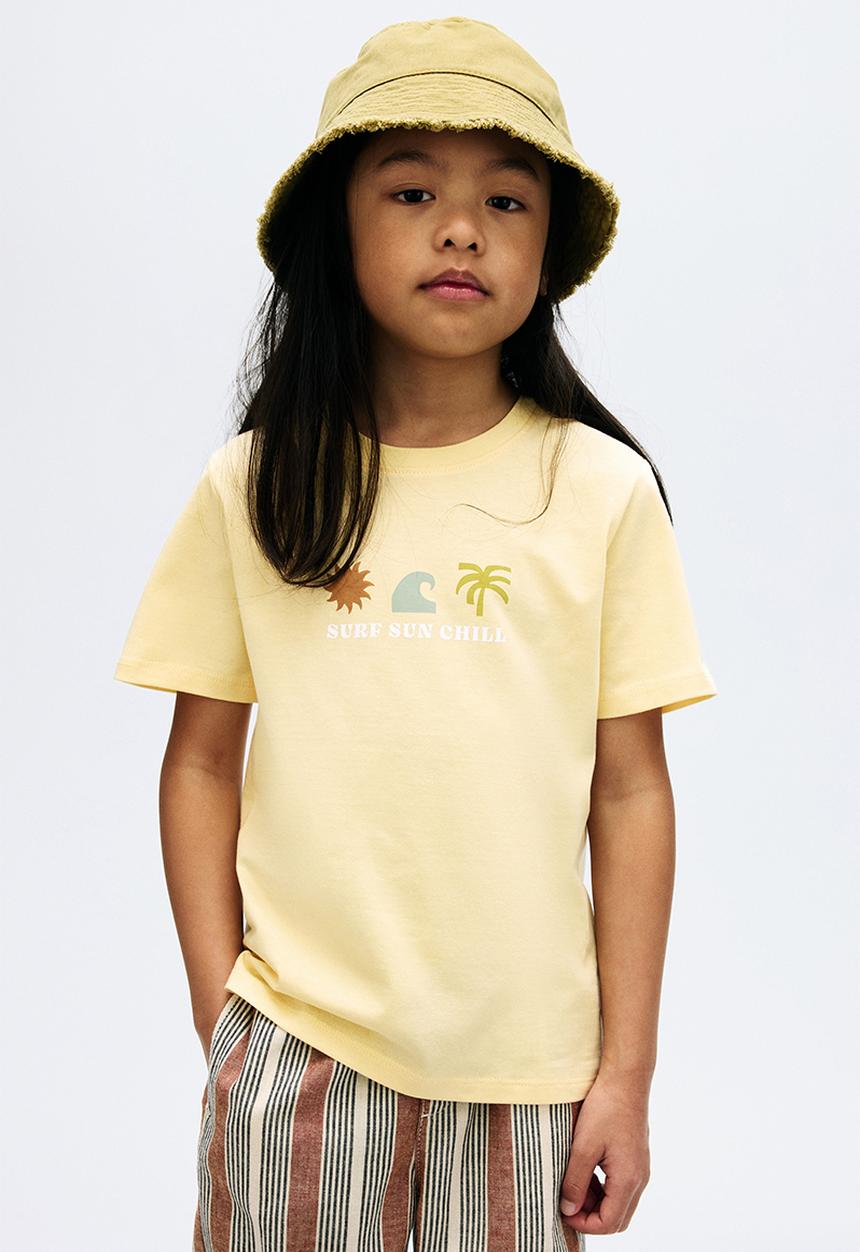 H&M - Printed t-shirt - yellow