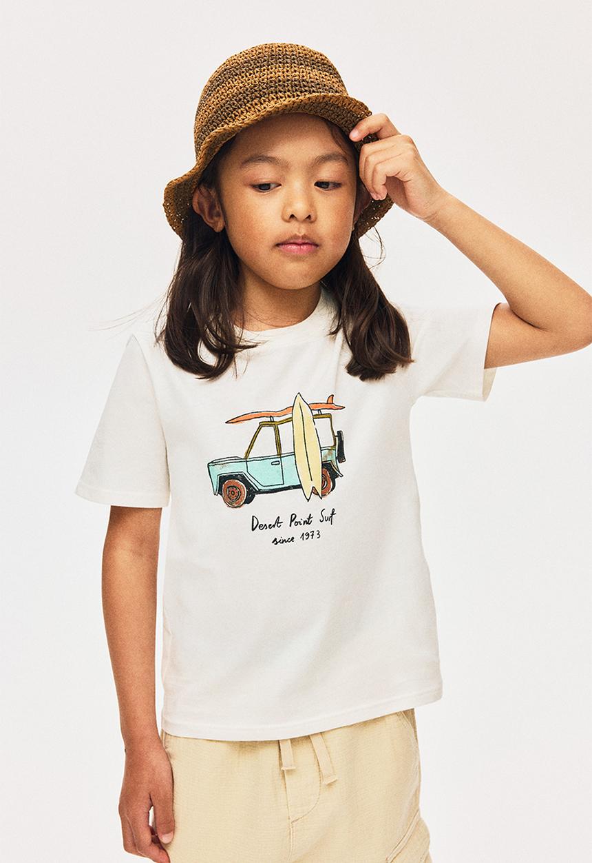 H&M - Printed t-shirt - white