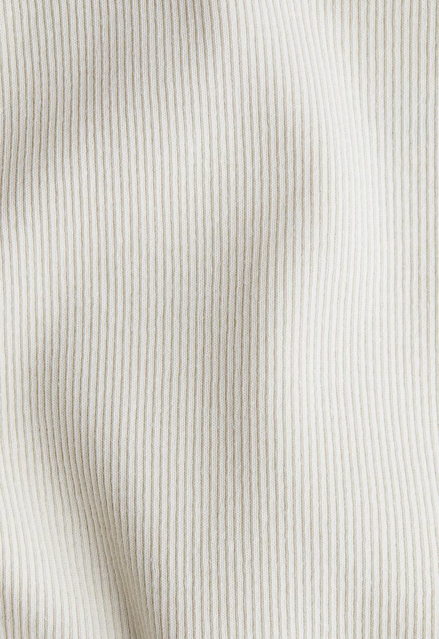 H&M - Ribbed vest top - cream 