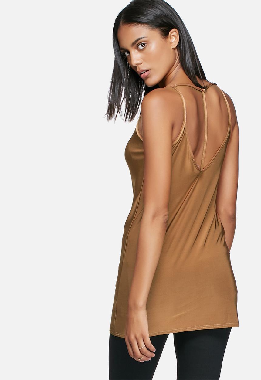 Missguided - Strappy slinky top