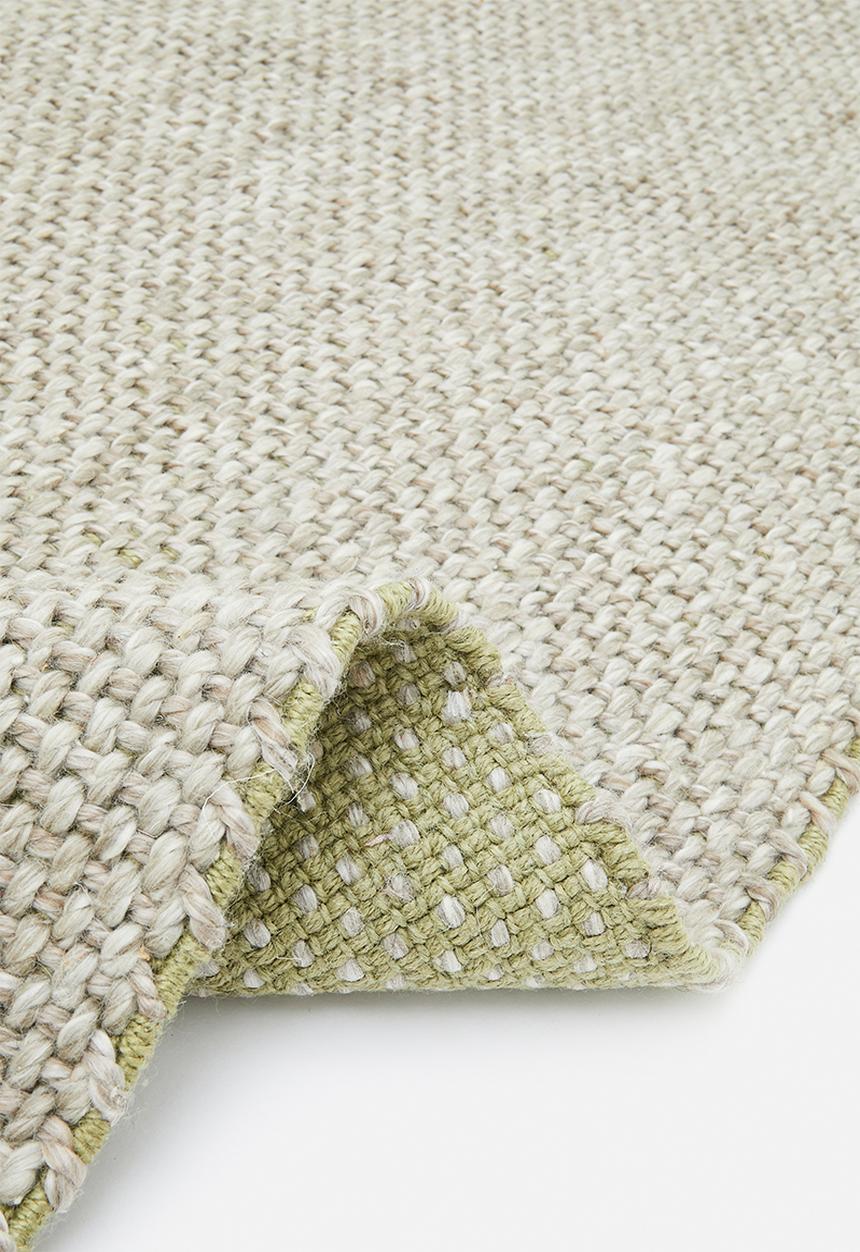 Sixth Floor - Handwoven Pet Rug - Grey/Olive