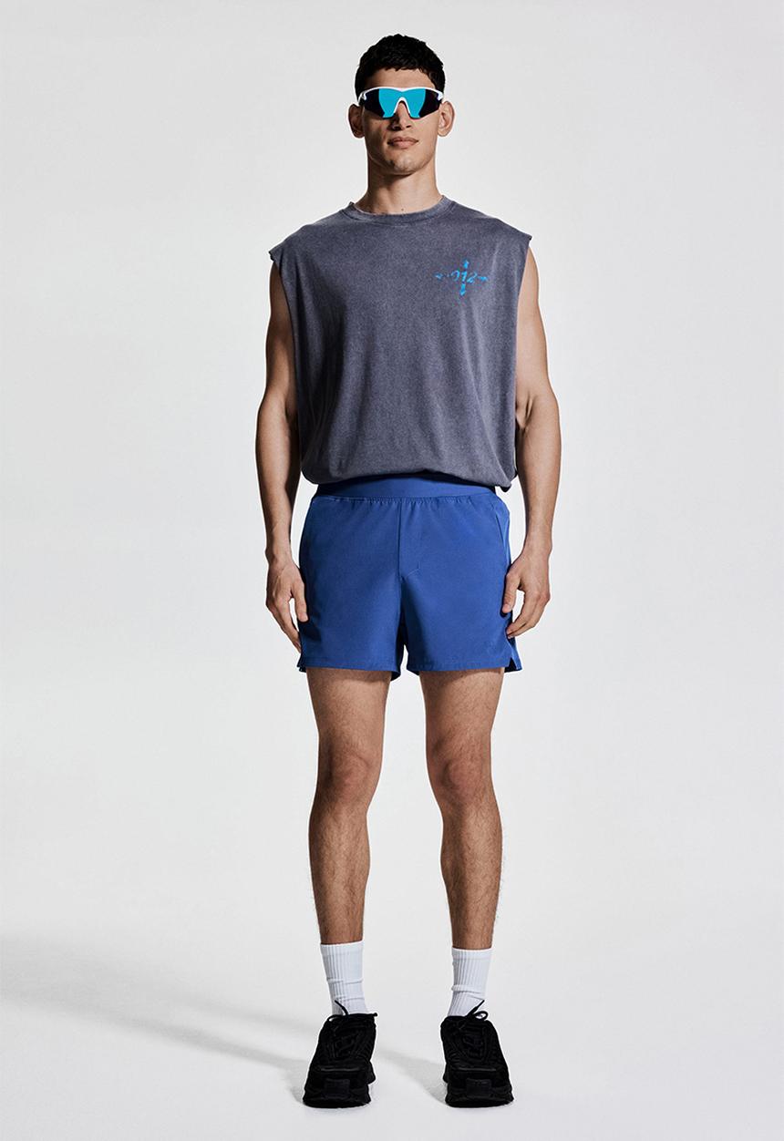 H&M - Loose fit sports vest top - dark grey